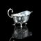Antique Edwardian English Silver Plated Sauce Dishes, 1910s, Set of 3 3