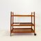 Mid-Century Danish Trolley Bar Liquor Cart by Johannes Andersen for Silkeborg, 1960s 2