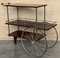 Mid-Century Modern Italian Serving Bar Cart in Mahogany, 1960s 8