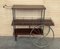 Mid-Century Modern Italian Serving Bar Cart in Mahogany, 1960s 5