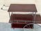 Mid-Century Modern Italian Serving Bar Cart in Mahogany, 1960s 11