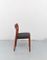 Mid-Century Model 77 Teak Dining Chairs by Niels Otto Møller for J.L. Møllers, Set of 4 4