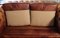 Chesterfield Sofa in Whisky-Coloured Leather and Wood, 1960s 18