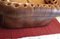 Divano Chesterfield in pelle e legno color whisky, anni '60, Immagine 17