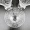 Antique Art Deco Baccarat Crystal Engraved Sherry Glasses in the Michelangelo Design, 1920, Set of 6, Image 11