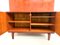Bookcase Sideboard in Teak and Brass, 1960s 36