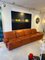 Vintage Italian Modular Sofa in Cognac Leather, 1970, Set of 8 14