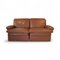 Vintage Italian Modular Sofa in Cognac Leather, 1970, Set of 8 7