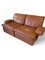 Vintage Italian Modular Sofa in Cognac Leather, 1970, Set of 8 9