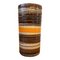 Italian Vase in Sahara Decor by Aldo Londi, 1960s 2