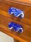 Chest of Drawers in Oak with Decorated Ceramic Handles, 1950s 10