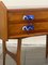 Chest of Drawers in Oak with Decorated Ceramic Handles, 1950s 23