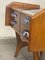 Chest of Drawers in Oak with Decorated Ceramic Handles, 1950s, Image 22