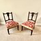 Antique English Mahogany Chairs, 1890s, Set of 2 16