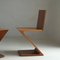 Zig Zag Stühle von Gerrit Rietveld für Cassina, 1980er, 2er Set 3
