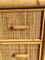 Italian Wicker and Rattan Chest of Drawers, 1970s 11