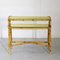 Table Console Mid-Century en Bambou, 1960s 3