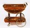 Vintage Italian Marquetry Drinks Trolley, 1960s 8