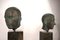 Student of Georg Kolbe, Busts on Pedestals, 1925, Bronze & Granite Steles, Set of 2 22