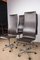 Vintage High-Backed Office Chairs in Leather and Aluminium by Arne Jacobsen for Fritz Hansen, 1980, Set of 4 15