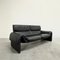 DS-2011 Sofa aus schwarzem Leder von De Sede, Schweiz, 1980er 3
