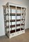 Large White and Wood Bookcase 3