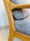 Vintage Oak Lounge Armchair, West Europe, 1970s, Image 13