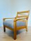 Vintage Oak Lounge Armchair, West Europe, 1970s, Image 10