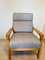 Vintage Oak Lounge Armchair, West Europe, 1970s, Image 3