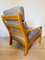 Vintage Oak Lounge Armchair, West Europe, 1970s, Image 7