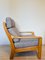 Vintage Oak Lounge Armchair, West Europe, 1970s, Image 4