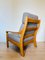Vintage Oak Lounge Armchair, West Europe, 1970s, Image 8