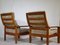 Mid-Century Teak Stühle mit hoher Rückenlehne von L. Olsen & Søn Møbelfabrik, Dänemark, 1960er, 2er Set 4
