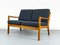 Vintage 2-Sitzer Senator Sofa aus Teak von Ole Wanscher für P. Jeppesen, 1980er 7