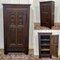 Antiker rustikaler Eichenschrank, 1800er 3