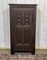 Antiker rustikaler Eichenschrank, 1800er 2