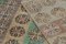 Vintage Teppich mit polychromatischem geometrischem Blumenmotiv 8