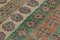 Vintage Teppich mit polychromatischem geometrischem Blumenmotiv 5