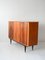 Skandinavisches Teak Highboard mit Intarsien, 1950er 5