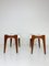 Italienische Vintage Hocker von Ico Parisi, 1950, 2er Set 1