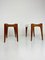 Italienische Vintage Hocker von Ico Parisi, 1950, 2er Set 2