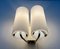 Minimalistische Mid-Century Doppel Wandlampe von Erco, Deutschland, 1960er 27