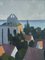 Town by the Sea, Oil Painting, Framed 9