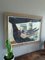 Tabletop Still Life with Fish, Oil Painting, Framed 4
