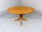 Tavolino da caffè ovale in frassino, Danimarca, anni '60, Immagine 1