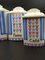 Pots de Cuisine Série Mignon Art Déco Vintage en Grès par Ditmar Urbach, République Tchèque, 1920s, Set de 5 4