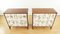 Moderne skandinavische Kommoden mit Nordens Flora Illustrationen, 1940er, 2 . Set 4