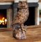 Vintage Hand-Carved Wood Owl, 1920s 10