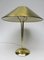 Brass Table Lamp, 1950s 3