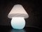 Blaue Murano Mushroom Lampe von Gambaro e Poggi fpr Vetri, 1970er 3